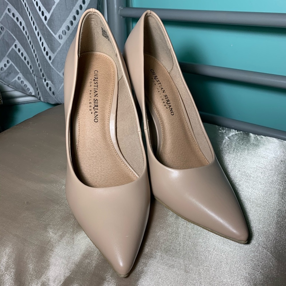 Christian Siriano nude mid heels